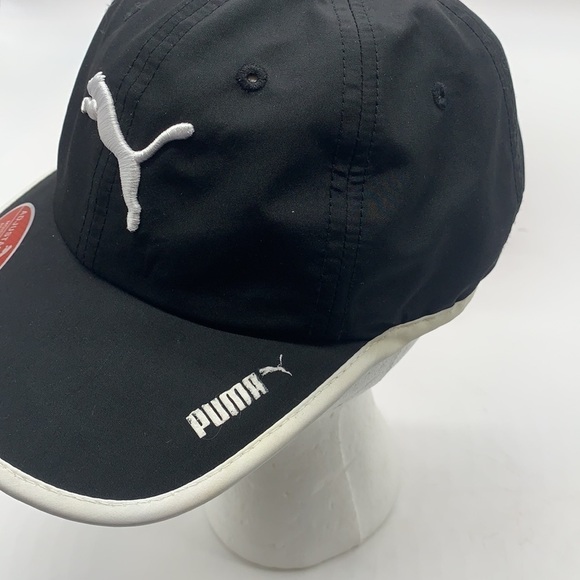 Puma NWT Black White Baseball Hat. - Adjustable. HT0059 - Picture 2 of 6